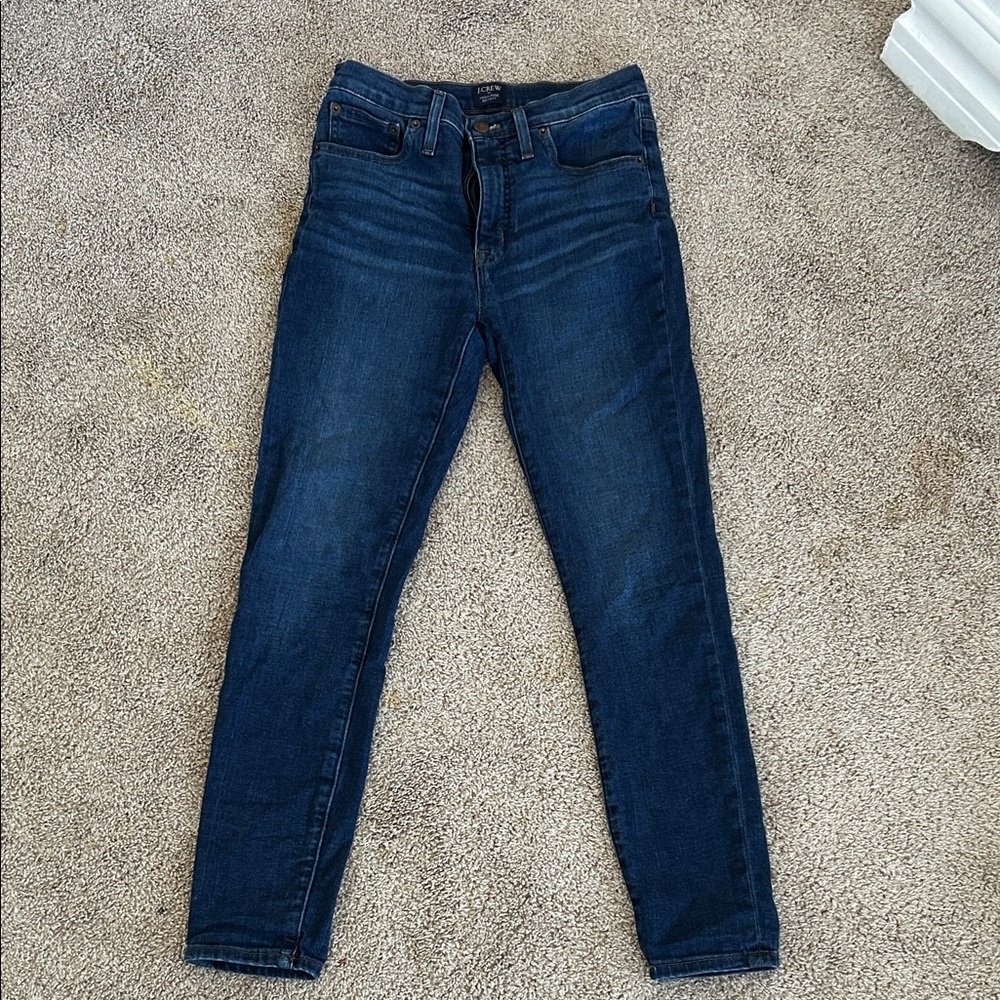 J. Crew Factory Dark Blue Skinny Jeans